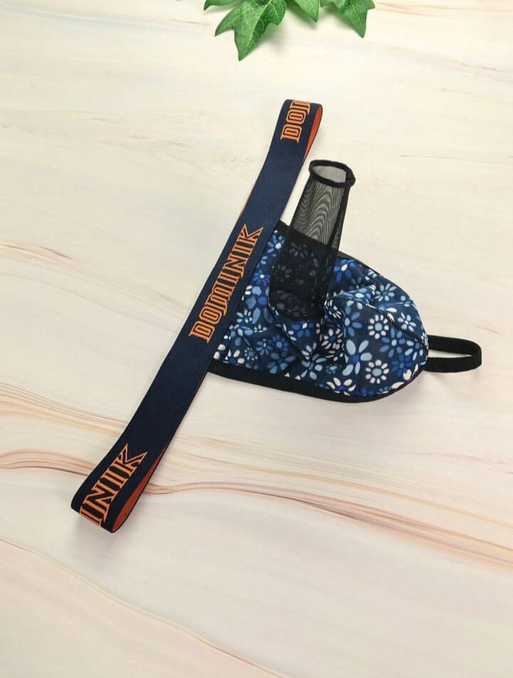 Men's Elephant Print Low-Waist Men's Thong Underwear